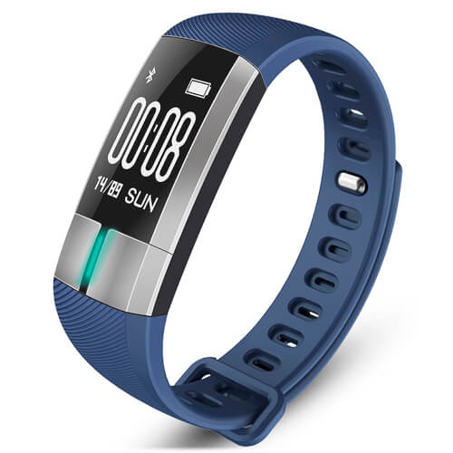 Pulsera Cuantificadora Leotec Smartband Heart Azul 0.73'' | Quonty.com | LEPFIT11B