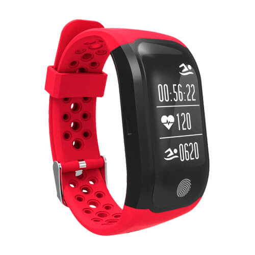 Pulsera Cuantificadora Leotec Training Band Rojo Gps Bt4.0 | Quonty.com | LEPFIT12R