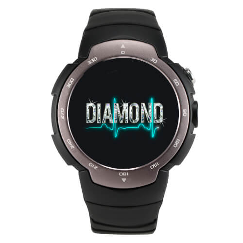 Smartwatch Leotec Black Diamond G 1,33'' Quadcore 4gb 3g Gps | Quonty.com | LESW05G