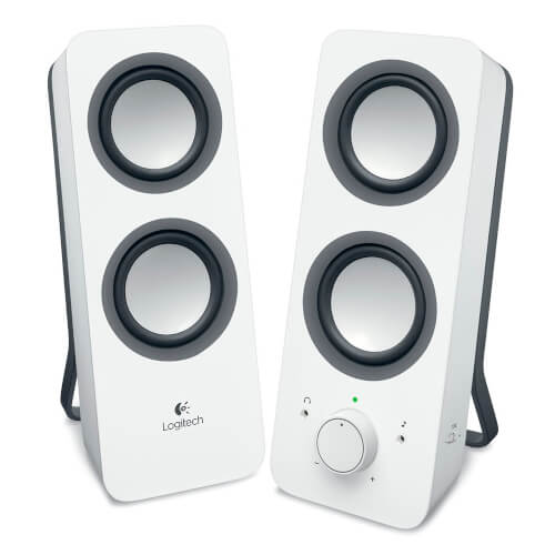 Altavoces Logitech Z200 2.0 10w Blanco | Quonty.com | 980-000811