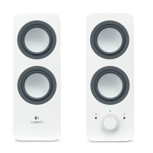 Altavoces Logitech Z200 2.0 10w Blanco | Quonty.com | 980-000811