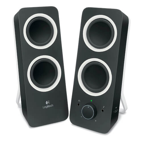 Altavoces Logitech Z200 2.0 10w Negro | Quonty.com | 980-000810