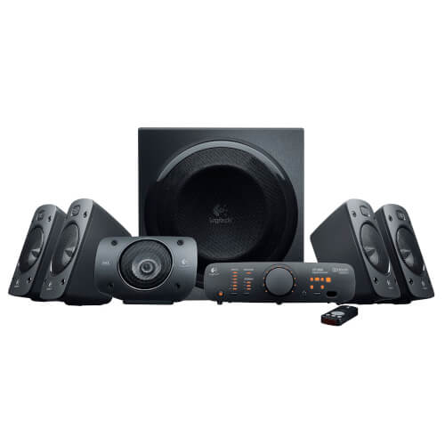 Altavoces Logitech Speaker System Z906 5.1 67w Jack-3.5mm | Quonty.com | 980-000468