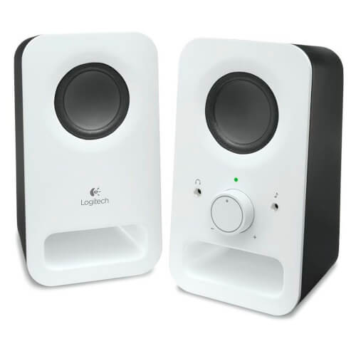 Altavoces Logitech Multimedia Speakers Z150 2.0 3w Blanco | Quonty.com | 980-000815