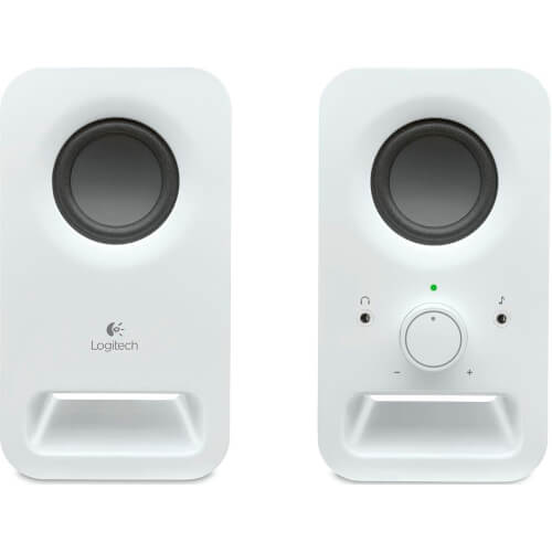 Altavoces Logitech Multimedia Speakers Z150 2.0 3w Blanco | Quonty.com | 980-000815