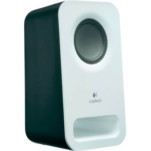 Altavoces Logitech Multimedia Speakers Z150 2.0 3w Blanco | Quonty.com | 980-000815