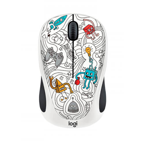 Ratón Logitech M238 Techie White Usb | Quonty.com | 910-005053