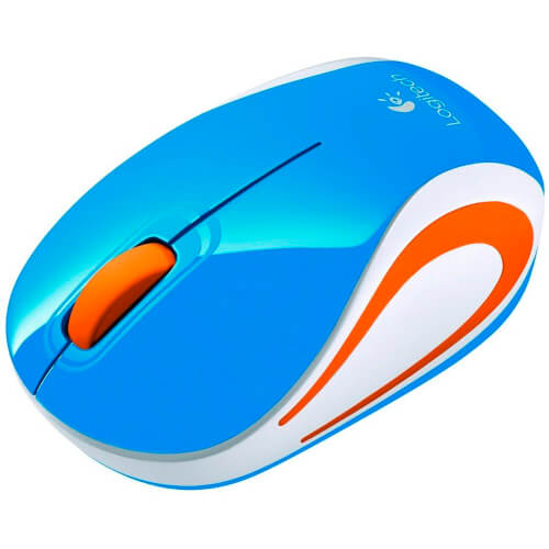 Ratón Mini Logitech M187 Usb Azul | Quonty.com | 910-002733