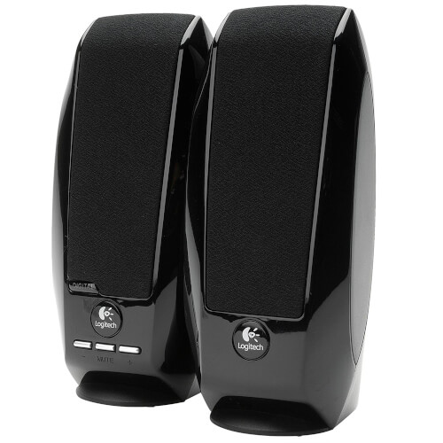 Altavoces Logitech Oem S-150 2.0 1.2w Negro | Quonty.com | 980-000029