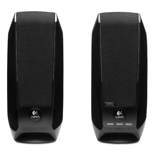 Altavoces Logitech Oem S-150 2.0 1.2w Negro | Quonty.com | 980-000029
