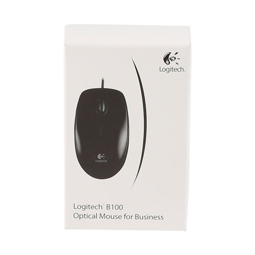Raton Logitech B100 Optico Usb Negro | Quonty.com | 910-003357