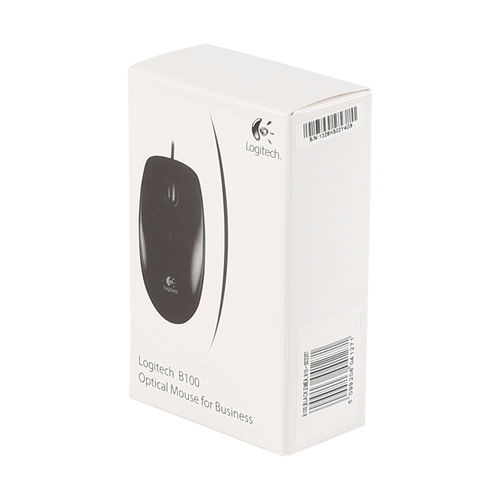 Raton Logitech B100 Optico Usb Negro | Quonty.com | 910-003357