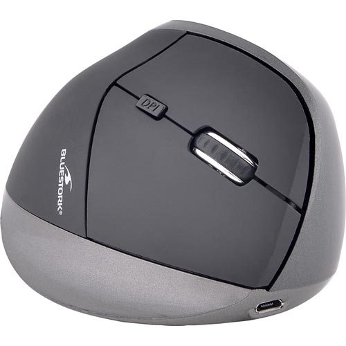 Raton The G-Lab M-Wl-Ergo-Bk Optico 1200dpi Inal. Negro/Gris | Quonty.com | M-WL-ERGO-BK