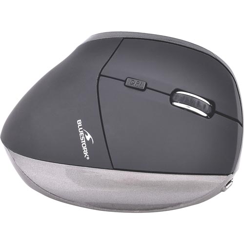 Raton The G-Lab M-Wl-Ergo-Bk Optico 1200dpi Inal. Negro/Gris | Quonty.com | M-WL-ERGO-BK