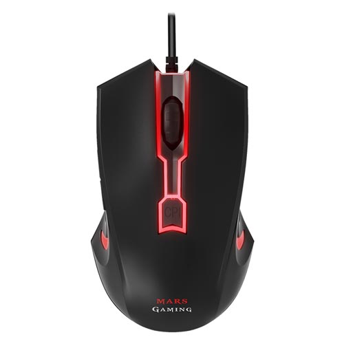 Raton Tacens Mars Mam0 Gaming Optico 2800dpi Usb | Quonty.com | MAM0