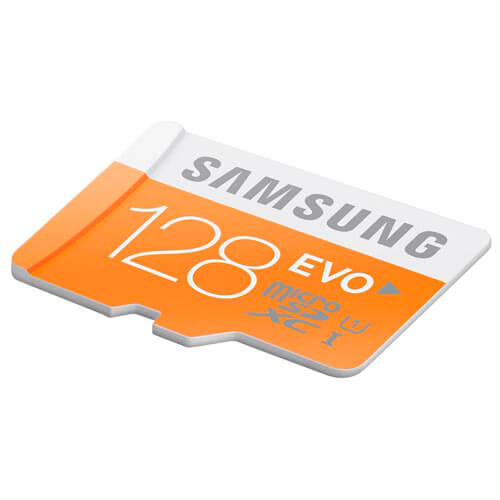 Microsd Samsung 128gb Cl10 Uhs Evo Adaptador Sd | Quonty.com | MB-MP128DA/EU