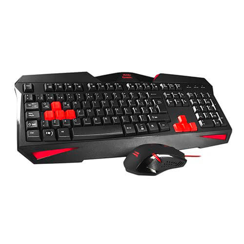 Combo Teclado/Raton Tacens Mars Gaming Mk1 Usb | Quonty.com | MCP1