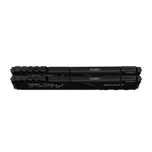 Memoria Kingston Dimm Ddr4 16gb (2x8gb) 3600mhz Cl17 Fury Beast | Quonty.com | KF436C17BBK2/16