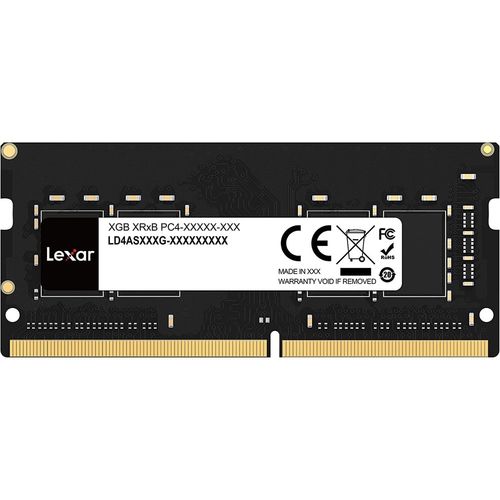 Memoria Lexar So-Dimm Ddr4 8gb 3200mhz Cl22 | Quonty.com | LD4AS008G-B3200GSST