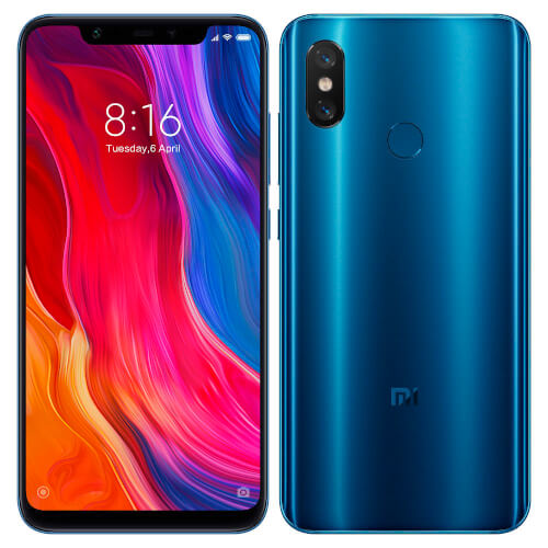 Xiaomi Mi 8 6.21&Quot;Fhd+ Oc 6gb/64gb 4g-Lte 20/12+12mpx Blue | Quonty.com | MZB6585EU