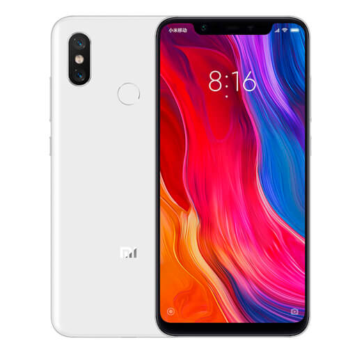 Xiaomi Mi 8 6.21&Quot;Fhd+ Oc 6gb/128gb 4g-Lte 20/12+12mpx White | Quonty.com | MZB6964EU