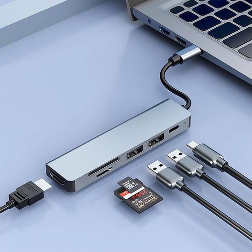 Mini Docking Station Coolbox C61 Usb-C Pd 100w | Quonty.com | COO-DOCK-C-61