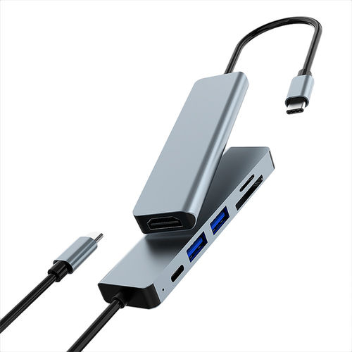 Mini Docking Station Coolbox C61 Usb-C Pd 100w | Quonty.com | COO-DOCK-C-61