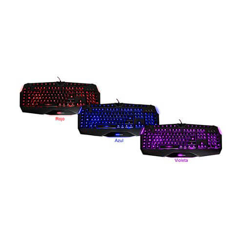 Teclado Tacens Mars Mk2 Gaming Usb Retroiluminado 3colores | Quonty.com | MK2