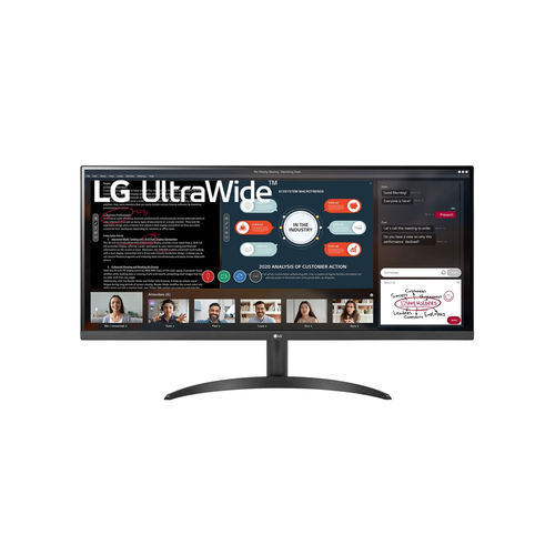 Monitor 34&Quot; Wfhd Lg 34wp500-B Ips 2560x1080 Hdmi Negro | Quonty.com | 34WP500-B