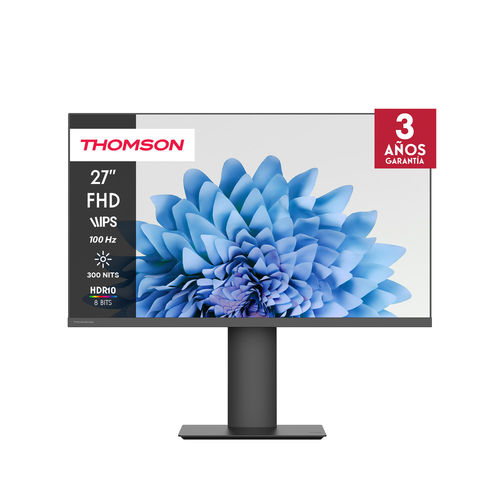 Monitor Thomson Studio Business 27&Quot;Fhd 1920x1080 100hz 5ms 1*Hdmi Negro | Quonty.com | M27FB5C14