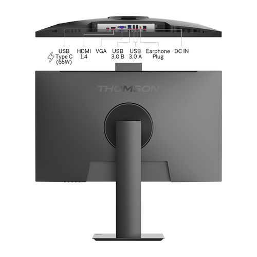 Monitor Thomson Supreme Business 27&Quot;Fhd 1920x1080 100hz 5ms 1*Hdmi/Vga Webcam Negro | Quonty.com | M27FB7C14V