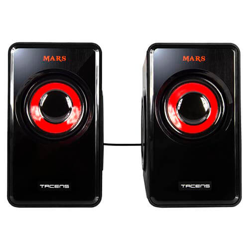 Altavoces Tacens Mars Gaming Ms1 Negro/Rojo | Quonty.com | MS1