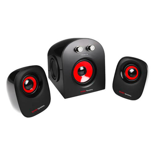 Altavoces Tacens Mars Gaming Ms2 Negro/Rojo | Quonty.com | MS2