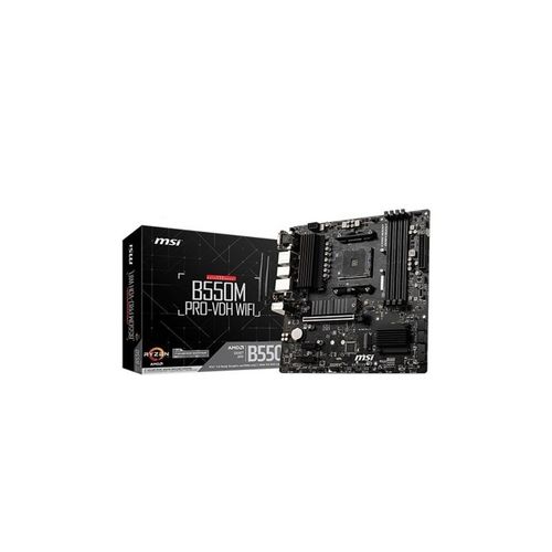 Placa Msi B550m Pro-Vdh Amd Am4 Ddr4 Hdmi Pcie3.0 Sata3 Usb3.2 Matx | Quonty.com | 911-7C95-008