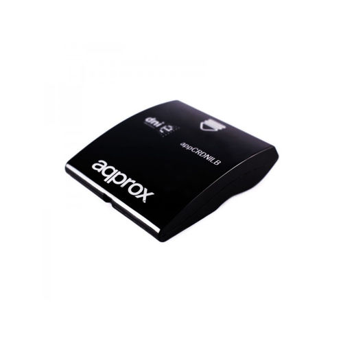 Multilector Externo Usb2.0 Approx Dni-E Negro | Quonty.com | APPCRDNILBV2