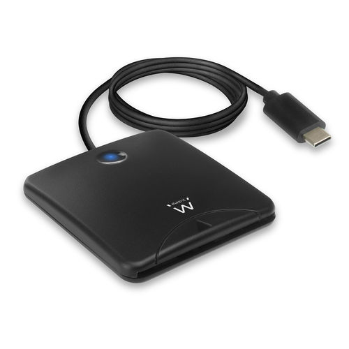 Multilector Externo Usb-C Ewent Dni-E Negro | Quonty.com | EW1055