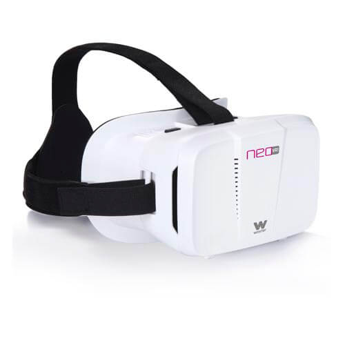 Gafas 3d Realidad Virtual Smartphone Woxter Neo Vr1 White | Quonty.com | MV26-183