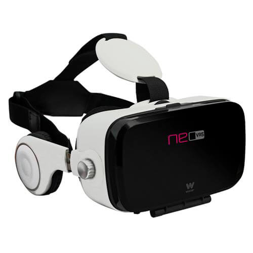 Gafas 3d Realidad Virtual Smartphone Woxter Neo Vr5 White | Quonty.com | MV26-208