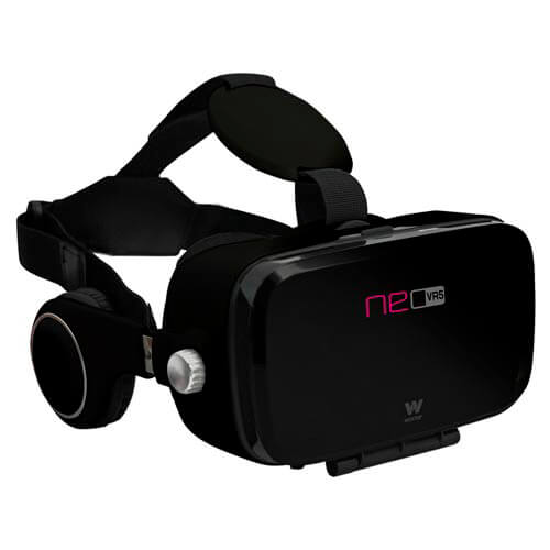 Gafas 3d Realidad Virtual Smartphone Woxter Neo Vr5 Black | Quonty.com | MV26-209