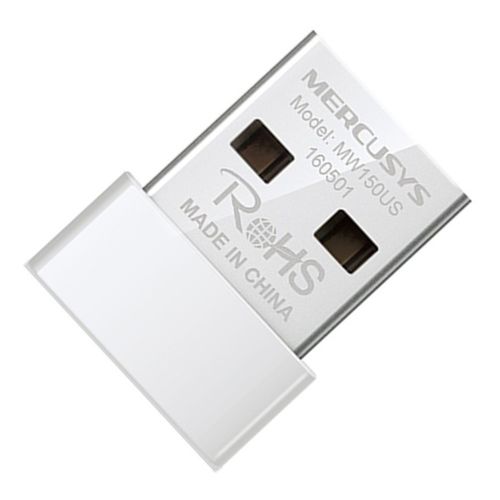 Adaptador Red Mercusys Mw150us Usb2.0 Wifi-N/150mbps Nano | Quonty.com | MW150US