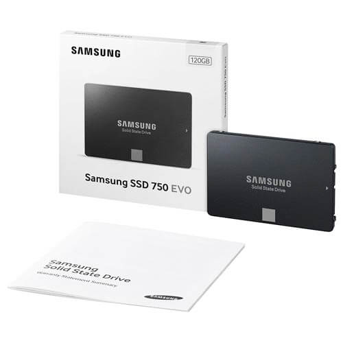 Ssd Samsung 2.5'' 120gb Sata3 750 Evo | Quonty.com | MZ-750120BW