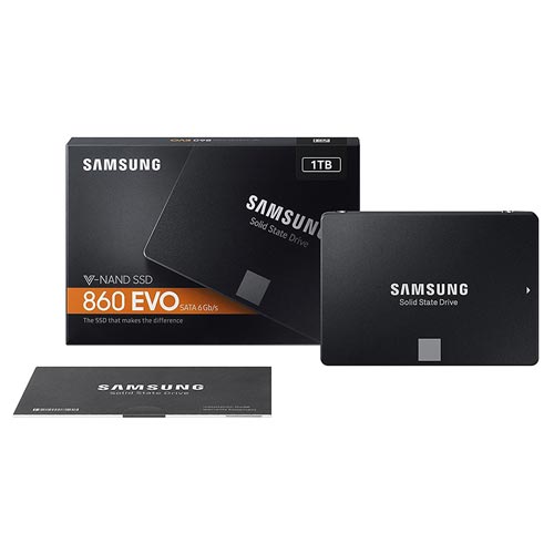Ssd Samsung 2.5'' 1tb Sata3 860 Evo | Quonty.com | MZ-76E1T0B