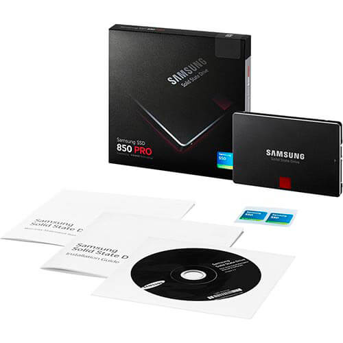 Ssd Samsung 2.5'' 256gb Sata3 850 Pro | Quonty.com | MZ-7KE256BW