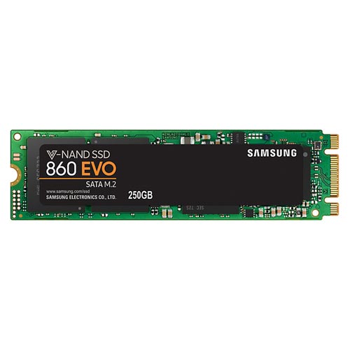 Ssd Samsung M.2 250gb Sata3 860 | Quonty.com | MZ-N6E250BW
