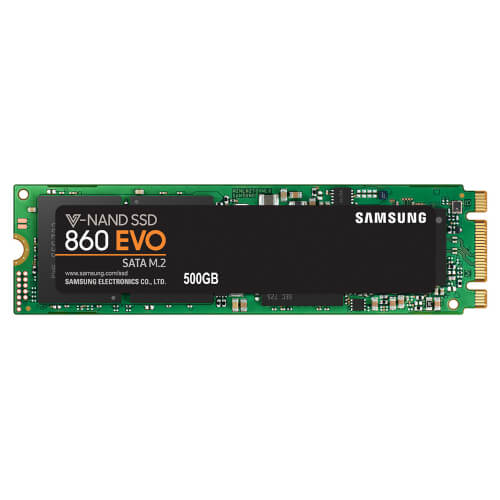 Ssd Samsung M.2 500gb Sata3 860 Evo | Quonty.com | MZ-N6E500BW