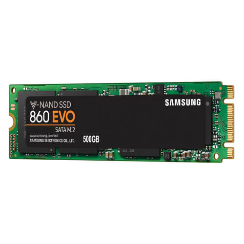 Ssd Samsung M.2 500gb Sata3 860 Evo | Quonty.com | MZ-N6E500BW