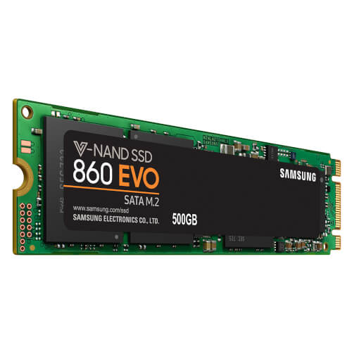 Ssd Samsung M.2 500gb Sata3 860 Evo | Quonty.com | MZ-N6E500BW