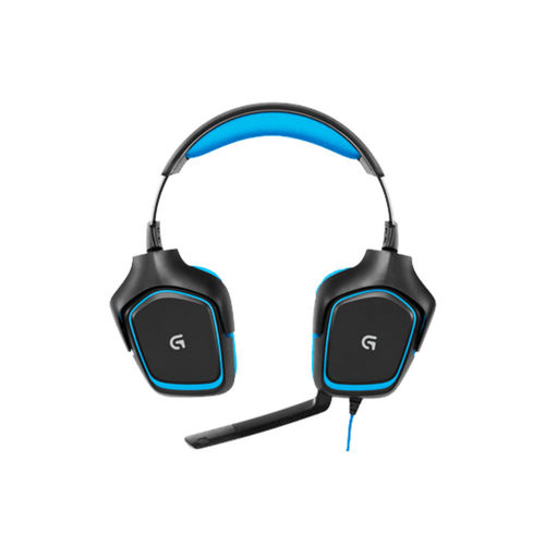 Auriculares Logitech G430 C/Microfono Gaming Negro/Azul | Quonty.com | 981-000537