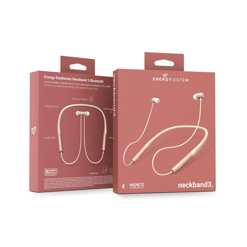 Auriculares Energy Sistem Bluetooth Oro Rosa | Quonty.com | 445608