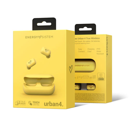 Auriculares Energy Sistem Urban 4 Amarillo | Quonty.com | 448104